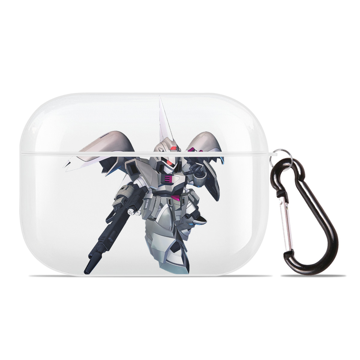 （画像用） 機動戦士ガンダム Mobile Suit Gundam 【AirPods Pro用】ハードシェル保護ケース 耐衝撃・防指紋・カラビナ付き商品仕様