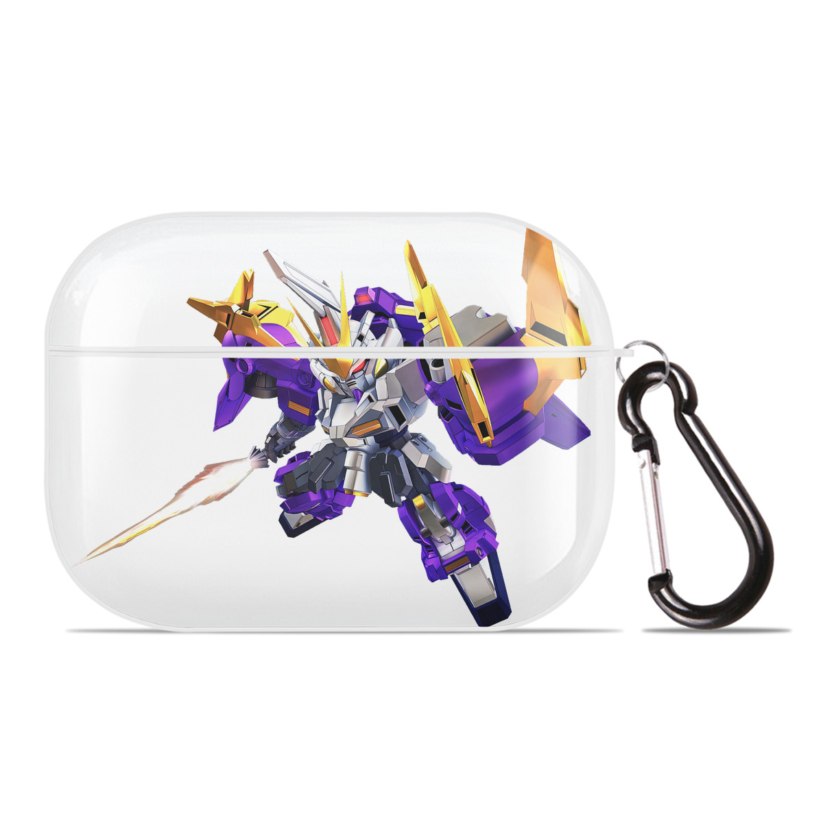 （画像用） 機動戦士ガンダム Mobile Suit Gundam 【AirPods Pro用】ハードシェル保護ケース 耐衝撃・防指紋・カラビナ付き商品仕様