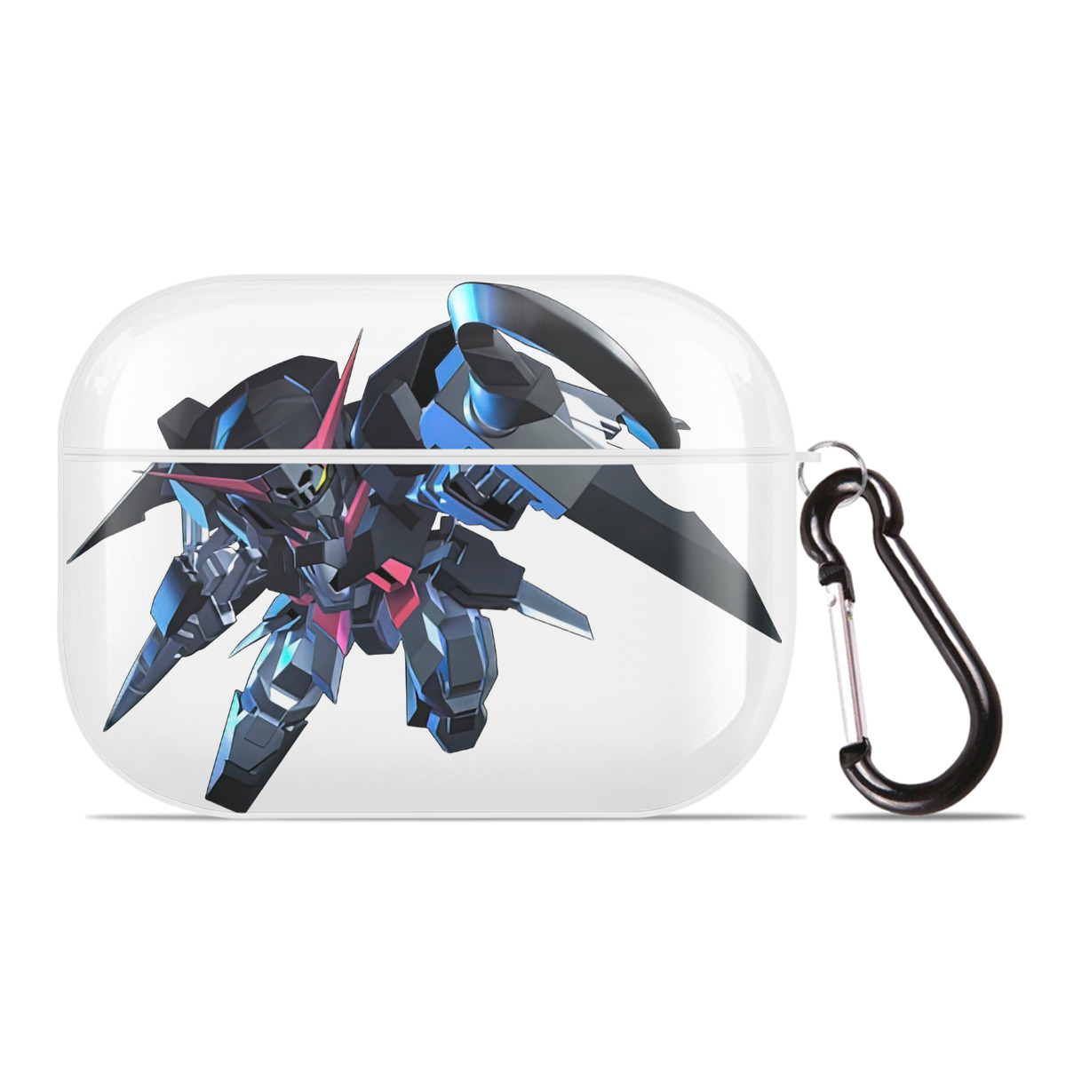 （画像用） 機動戦士ガンダム Mobile Suit Gundam 【AirPods Pro用】ハードシェル保護ケース 耐衝撃・防指紋・カラビナ付き商品仕様