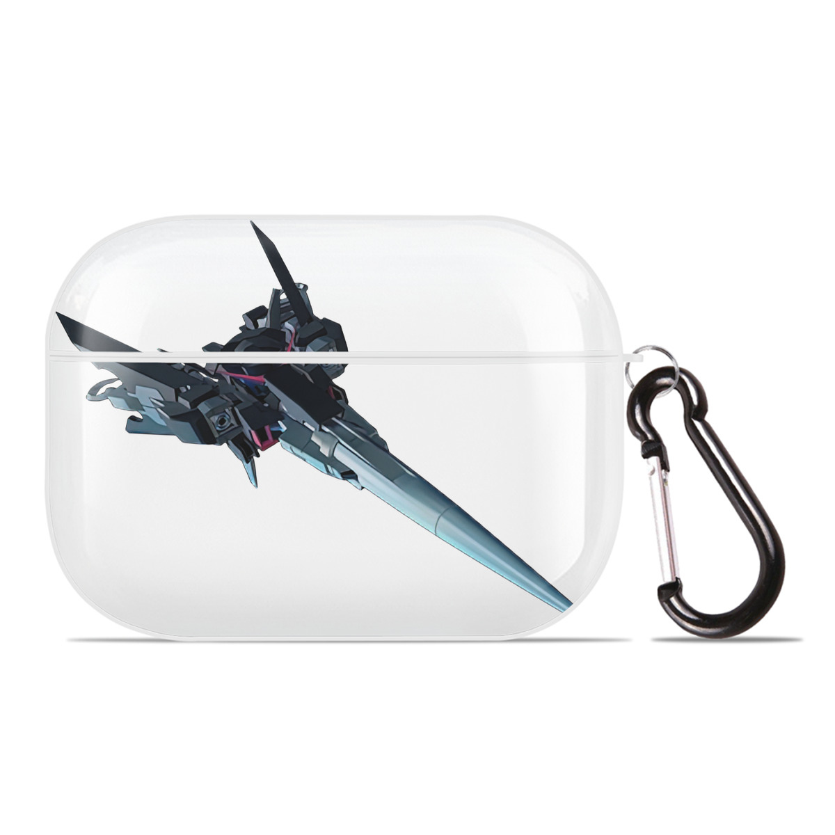 （画像用） 機動戦士ガンダム Mobile Suit Gundam 【AirPods Pro用】ハードシェル保護ケース 耐衝撃・防指紋・カラビナ付き商品仕様