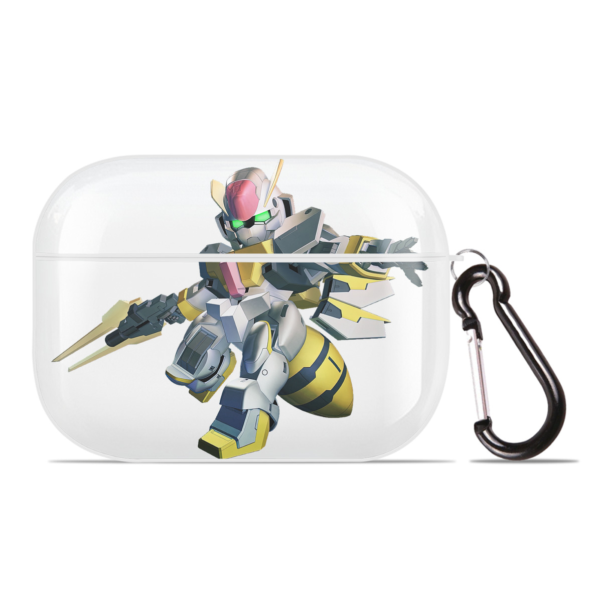 （画像用） 機動戦士ガンダム Mobile Suit Gundam 【AirPods Pro用】ハードシェル保護ケース 耐衝撃・防指紋・カラビナ付き商品仕様