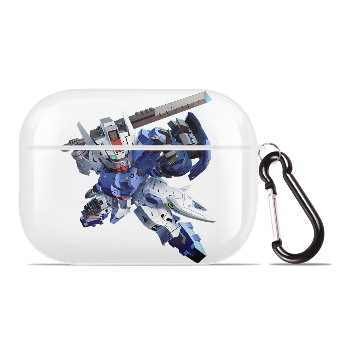 （画像用） 機動戦士ガンダム Mobile Suit Gundam 【AirPods Pro用】ハードシェル保護ケース 耐衝撃・防指紋・カラビナ付き商品仕様