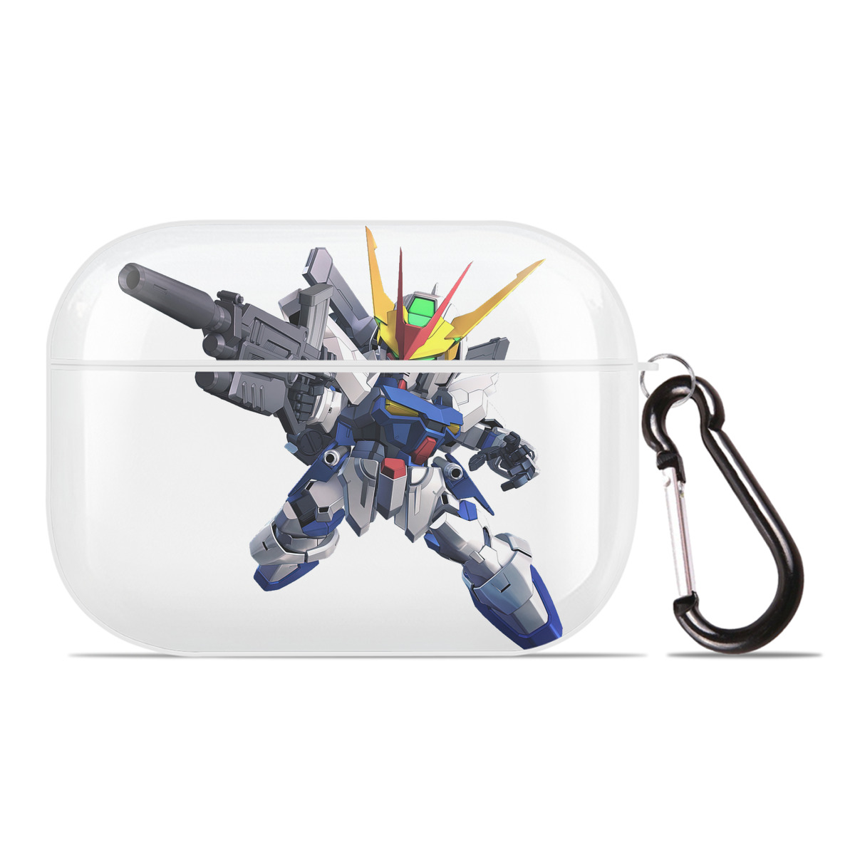 （画像用） 機動戦士ガンダム Mobile Suit Gundam 【AirPods Pro用】ハードシェル保護ケース 耐衝撃・防指紋・カラビナ付き商品仕様