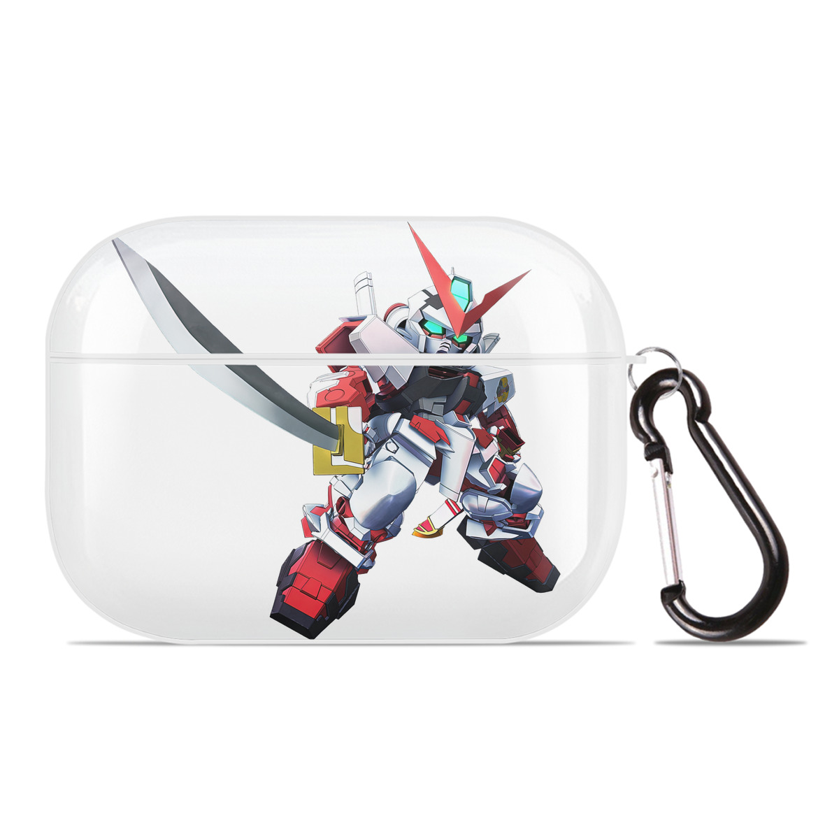 （画像用） 機動戦士ガンダム Mobile Suit Gundam 【AirPods Pro用】ハードシェル保護ケース 耐衝撃・防指紋・カラビナ付き商品仕様