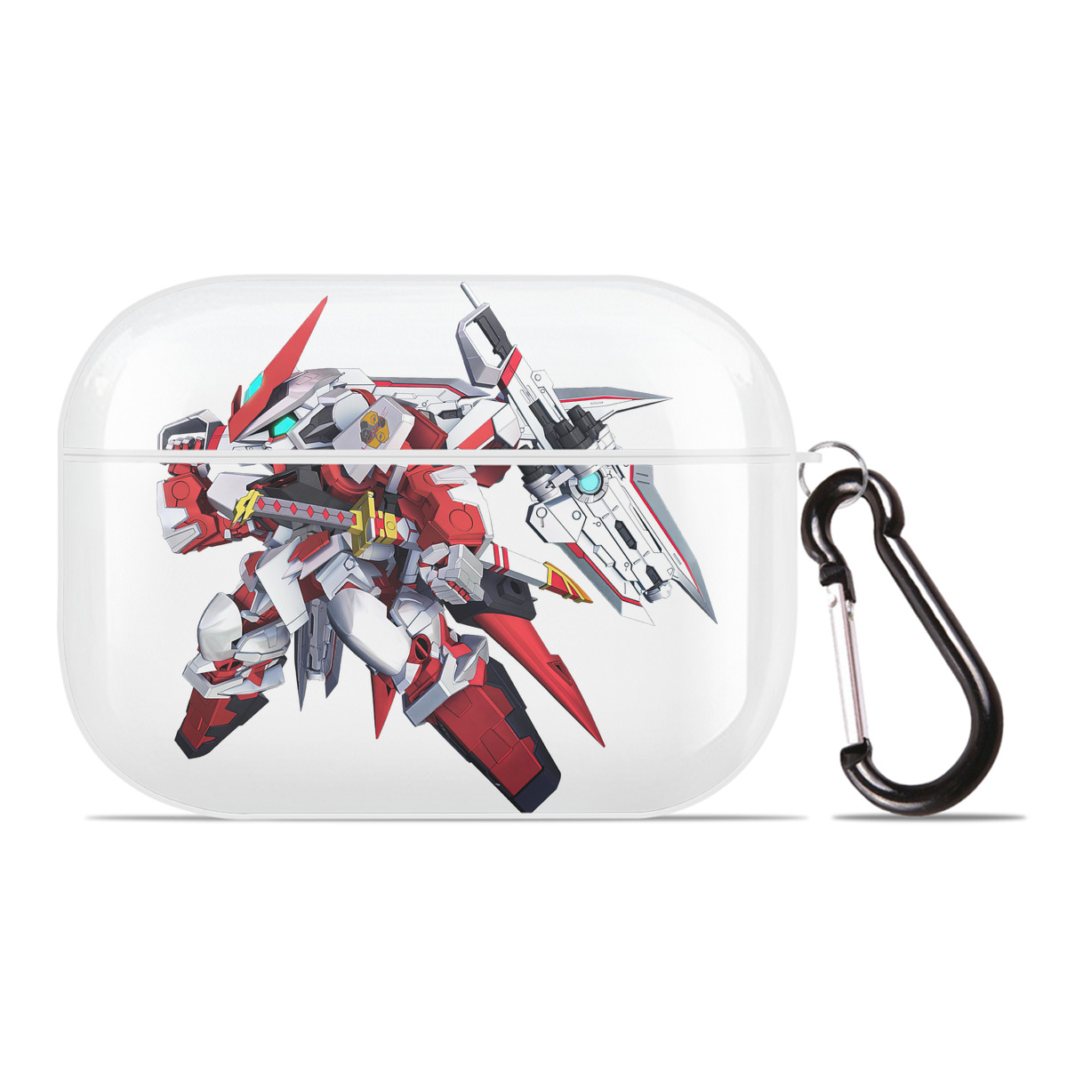 （画像用） 機動戦士ガンダム Mobile Suit Gundam 【AirPods Pro用】ハードシェル保護ケース 耐衝撃・防指紋・カラビナ付き商品仕様