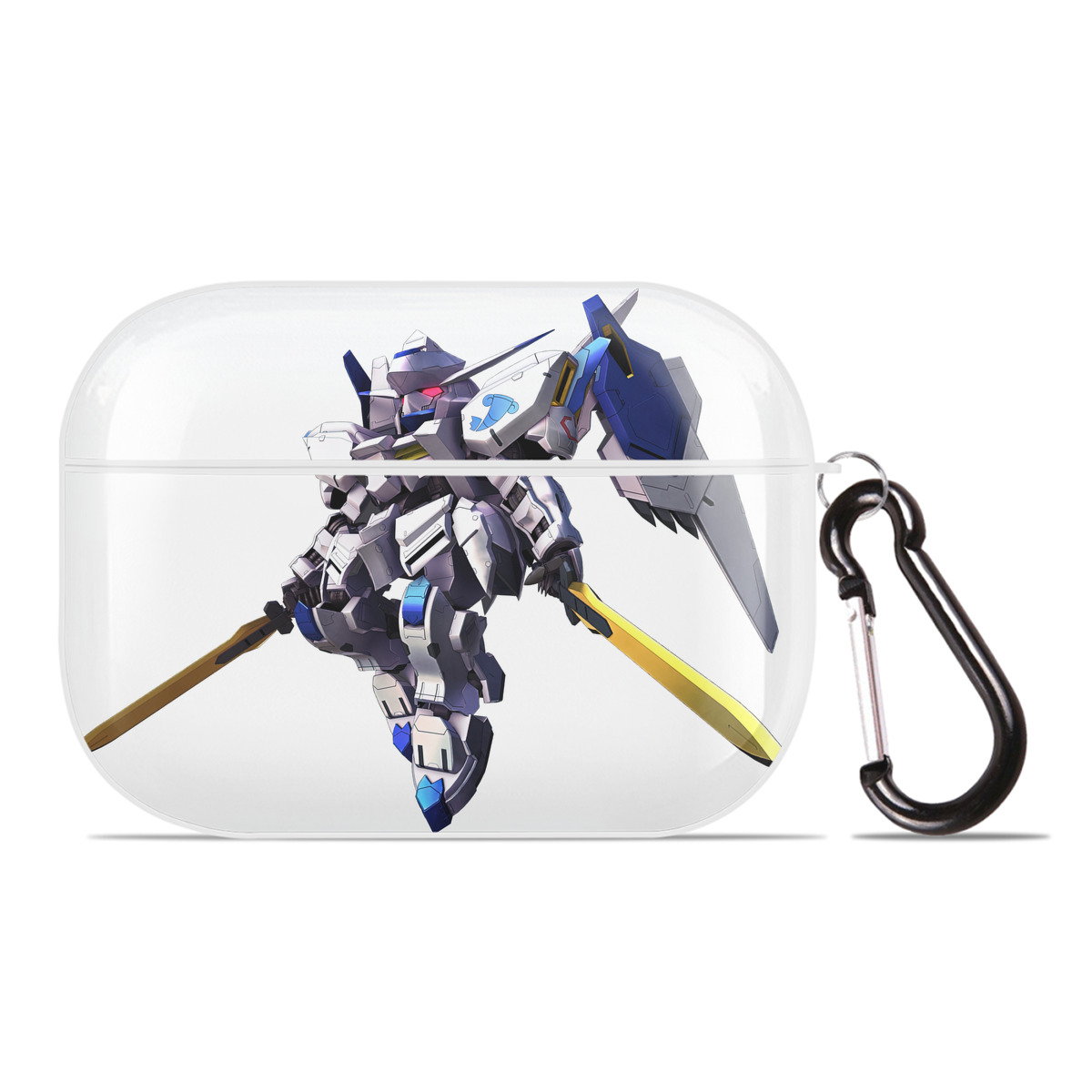 （画像用） 機動戦士ガンダム Mobile Suit Gundam 【AirPods Pro用】ハードシェル保護ケース 耐衝撃・防指紋・カラビナ付き商品仕様