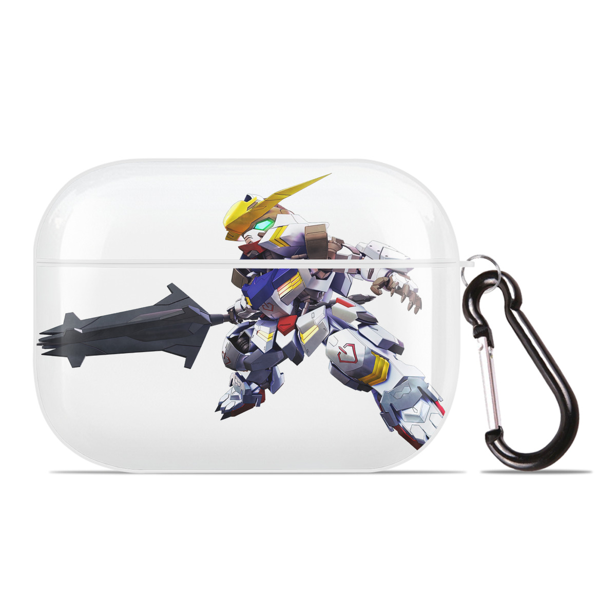 （画像用） 機動戦士ガンダム Mobile Suit Gundam 【AirPods Pro用】ハードシェル保護ケース 耐衝撃・防指紋・カラビナ付き商品仕様