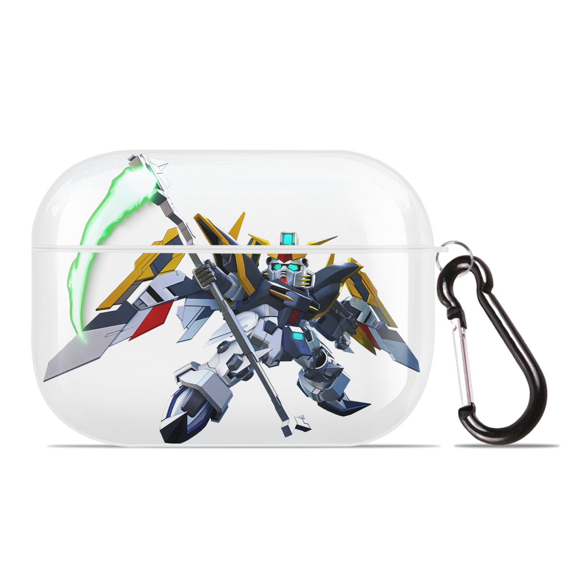 （画像用） 機動戦士ガンダム Mobile Suit Gundam 【AirPods Pro用】ハードシェル保護ケース 耐衝撃・防指紋・カラビナ付き商品仕様
