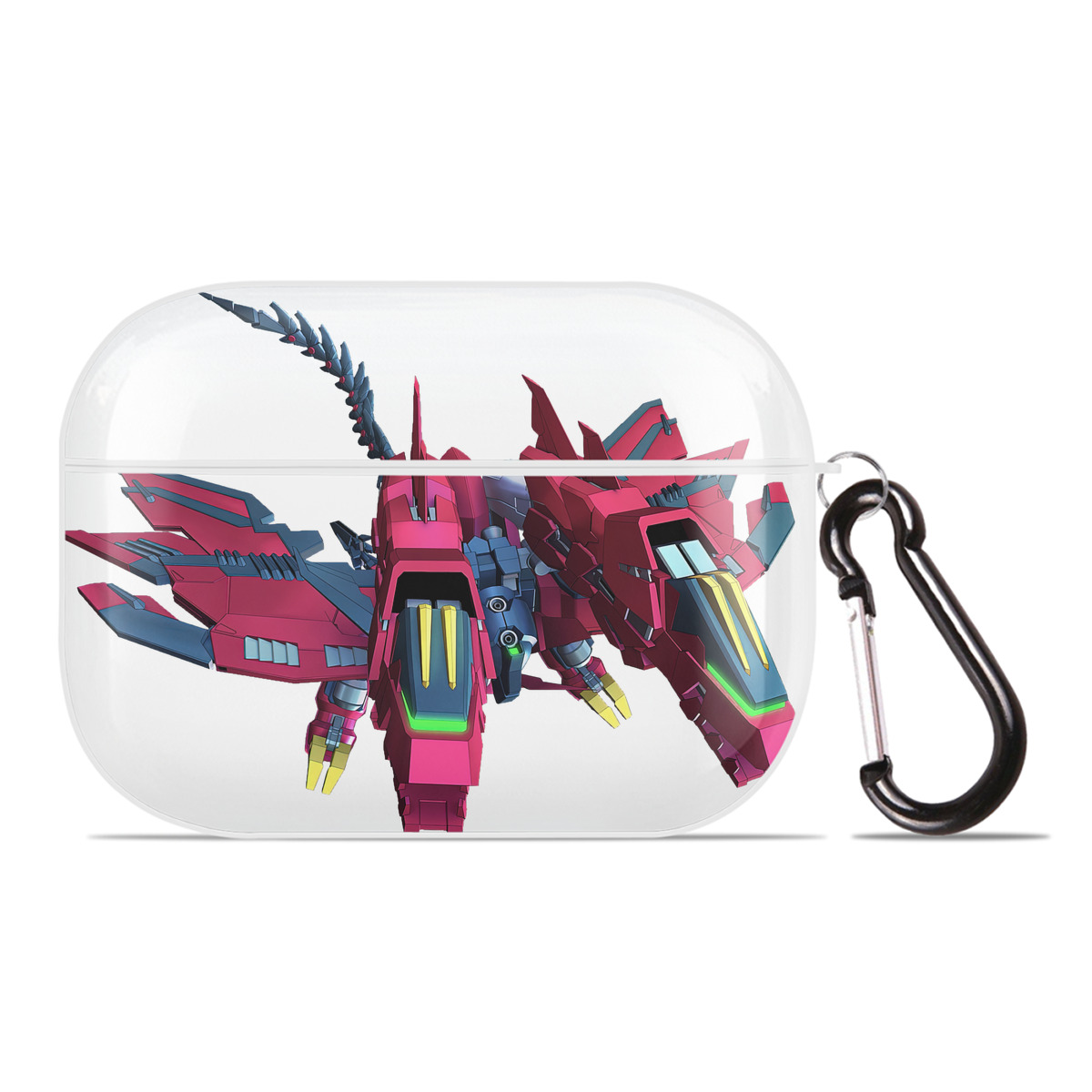 （画像用） 機動戦士ガンダム Mobile Suit Gundam 【AirPods Pro用】ハードシェル保護ケース 耐衝撃・防指紋・カラビナ付き商品仕様