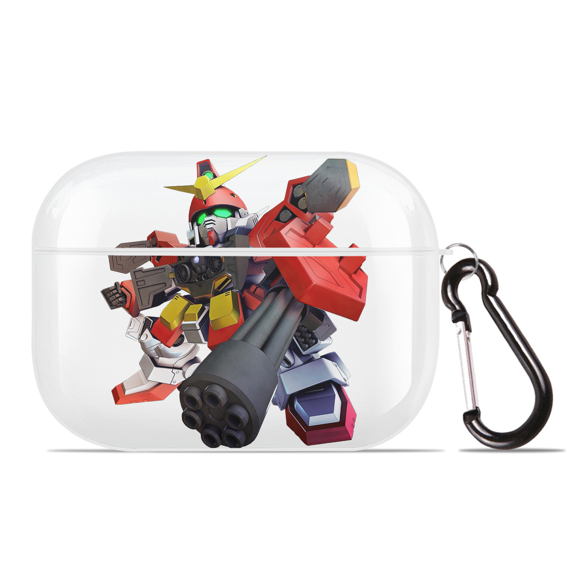 （画像用） 機動戦士ガンダム Mobile Suit Gundam 【AirPods Pro用】ハードシェル保護ケース 耐衝撃・防指紋・カラビナ付き商品仕様