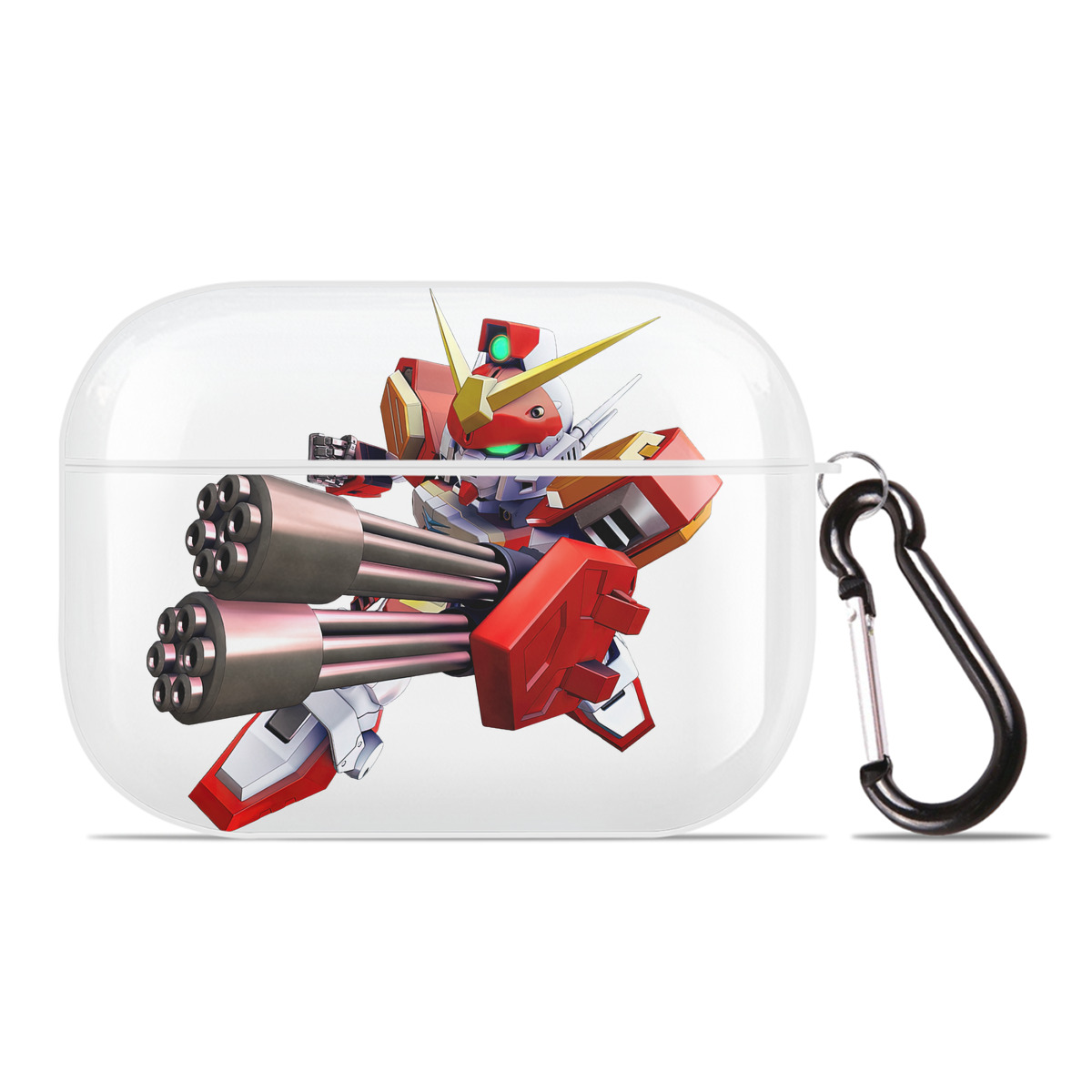 （画像用） 機動戦士ガンダム Mobile Suit Gundam 【AirPods Pro用】ハードシェル保護ケース 耐衝撃・防指紋・カラビナ付き商品仕様