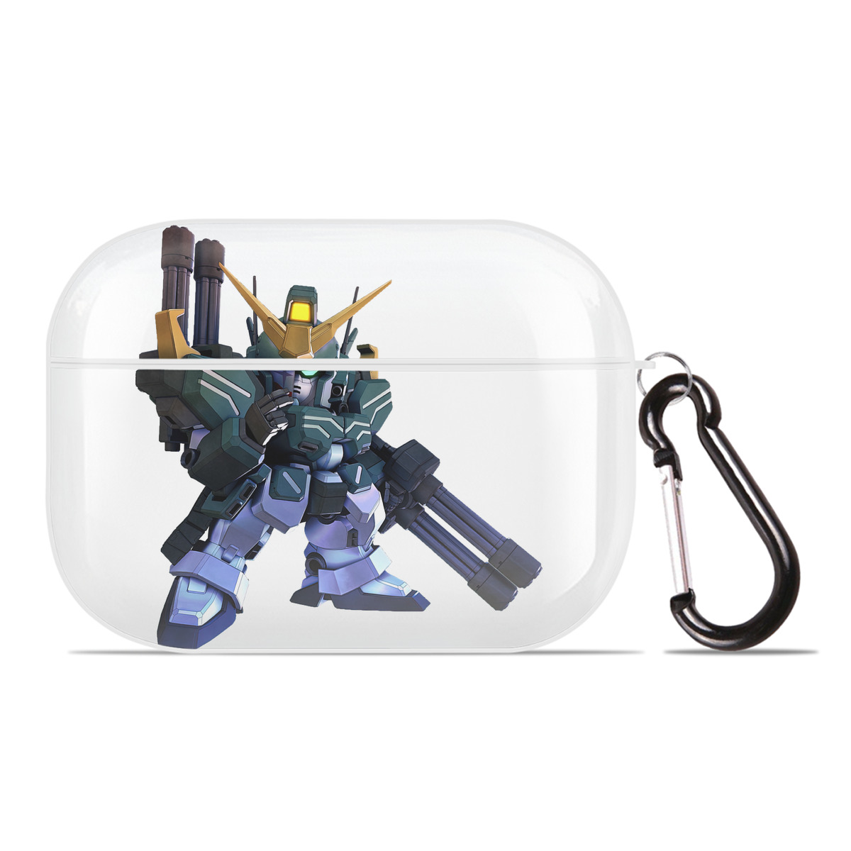 （画像用） 機動戦士ガンダム Mobile Suit Gundam 【AirPods Pro用】ハードシェル保護ケース 耐衝撃・防指紋・カラビナ付き商品仕様