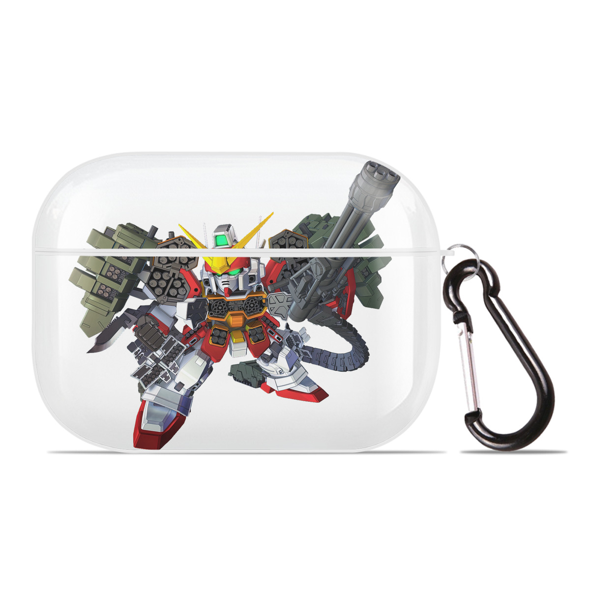 （画像用） 機動戦士ガンダム Mobile Suit Gundam 【AirPods Pro用】ハードシェル保護ケース 耐衝撃・防指紋・カラビナ付き商品仕様