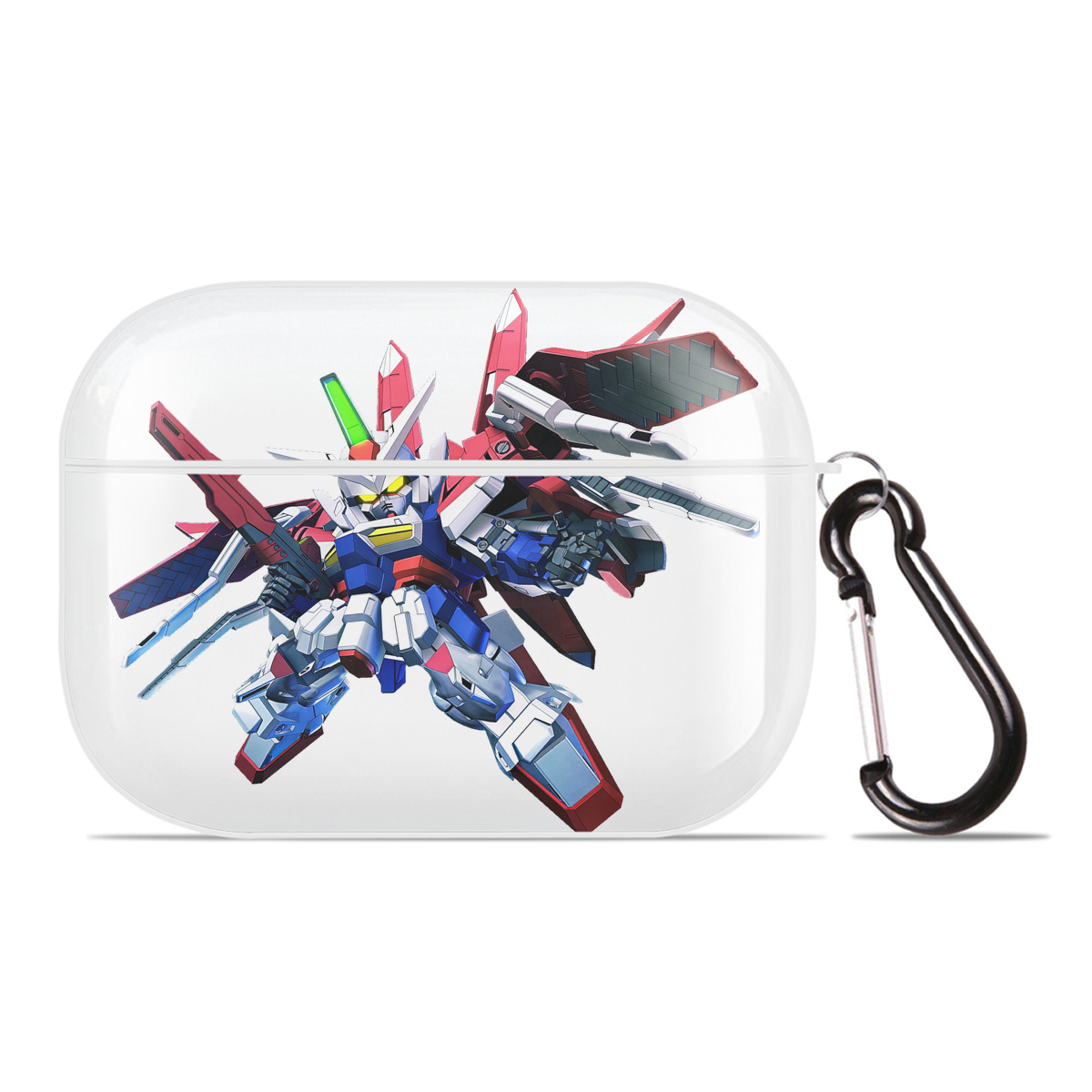 （画像用） 機動戦士ガンダム Mobile Suit Gundam 【AirPods Pro用】ハードシェル保護ケース 耐衝撃・防指紋・カラビナ付き商品仕様
