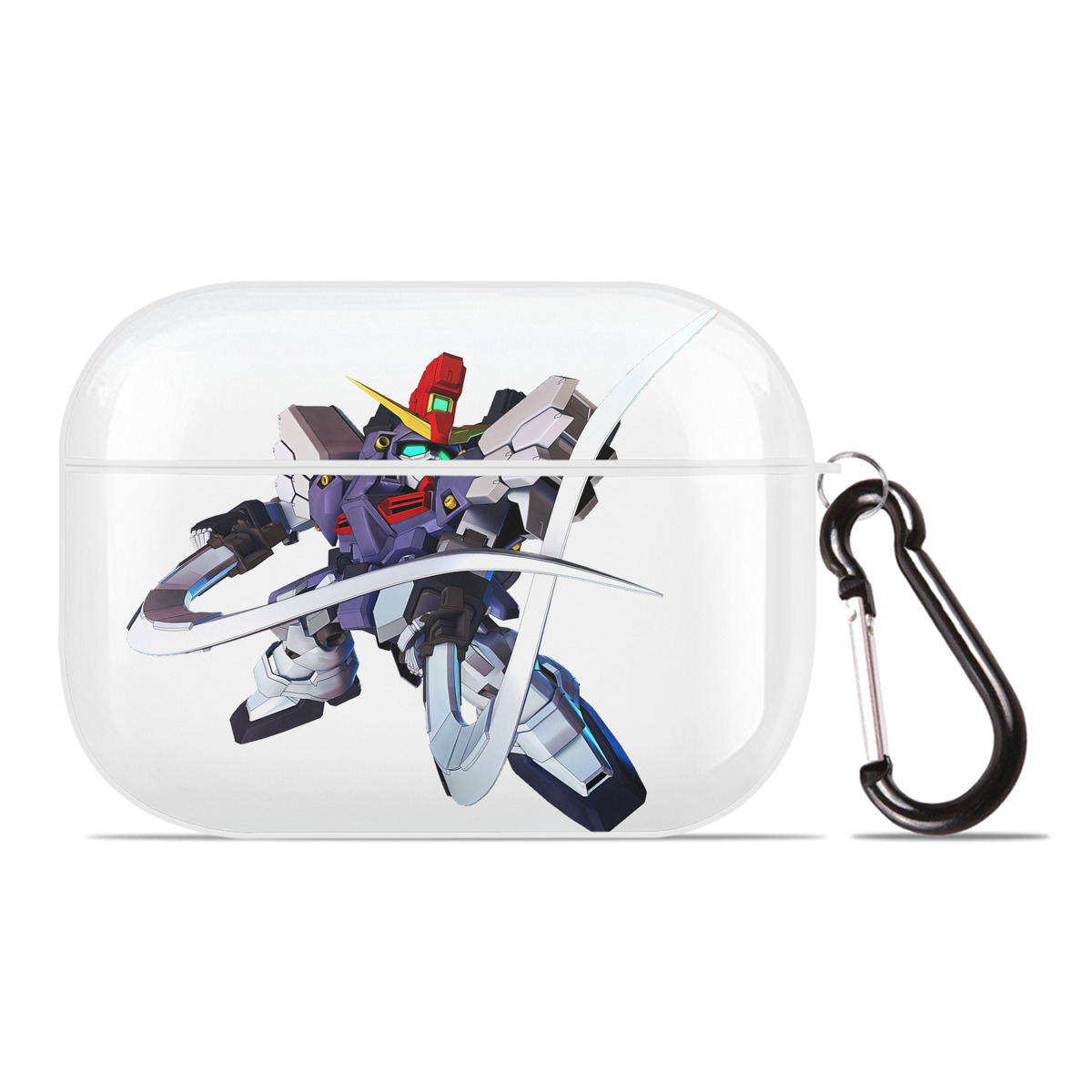 （画像用） 機動戦士ガンダム Mobile Suit Gundam 【AirPods Pro用】ハードシェル保護ケース 耐衝撃・防指紋・カラビナ付き商品仕様