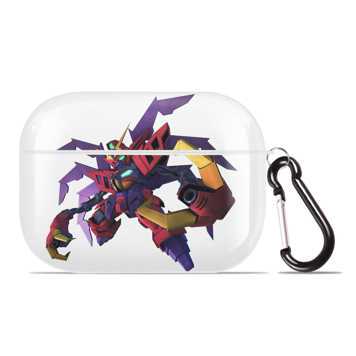 （画像用） 機動戦士ガンダム Mobile Suit Gundam 【AirPods Pro用】ハードシェル保護ケース 耐衝撃・防指紋・カラビナ付き商品仕様
