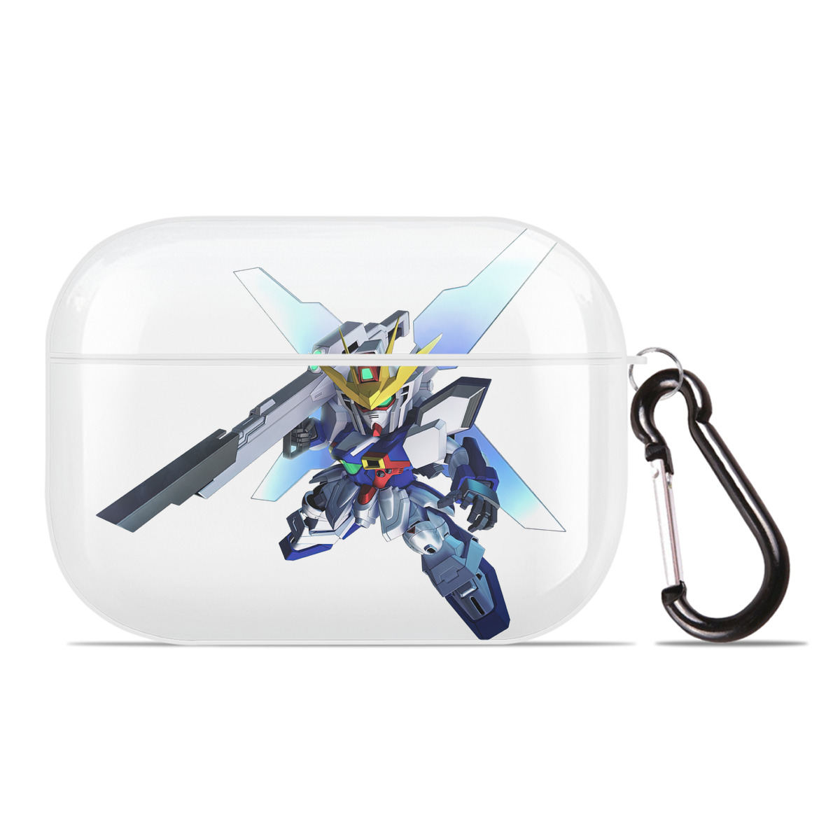（画像用） 機動戦士ガンダム Mobile Suit Gundam 【AirPods Pro用】ハードシェル保護ケース 耐衝撃・防指紋・カラビナ付き商品仕様