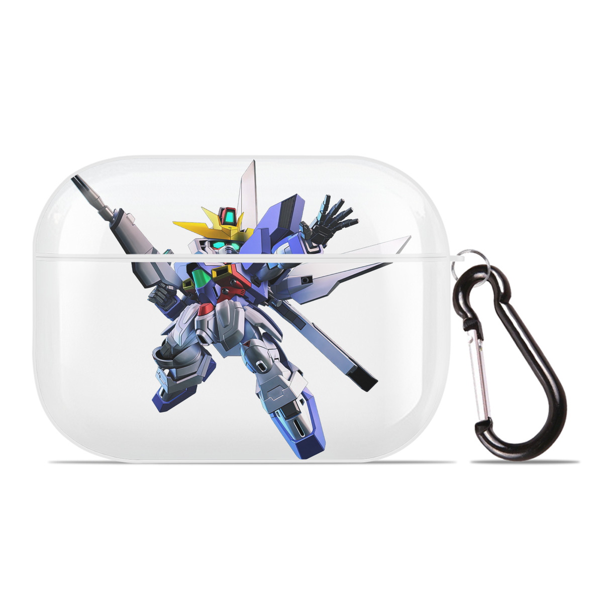 （画像用） 機動戦士ガンダム Mobile Suit Gundam 【AirPods Pro用】ハードシェル保護ケース 耐衝撃・防指紋・カラビナ付き商品仕様