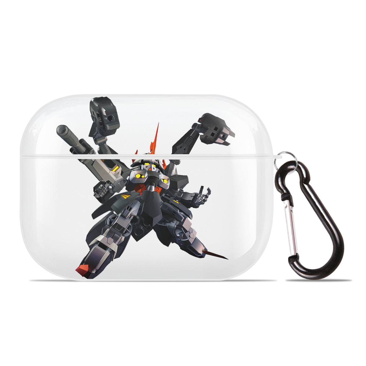 （画像用） 機動戦士ガンダム Mobile Suit Gundam 【AirPods Pro用】ハードシェル保護ケース 耐衝撃・防指紋・カラビナ付き商品仕様