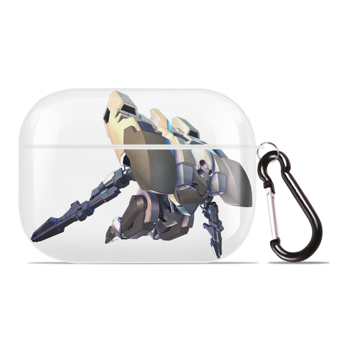 （画像用） 機動戦士ガンダム Mobile Suit Gundam 【AirPods Pro用】ハードシェル保護ケース 耐衝撃・防指紋・カラビナ付き商品仕様
