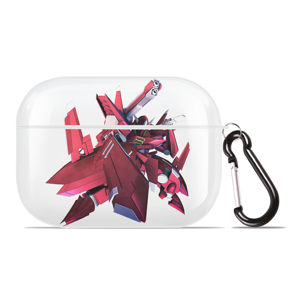 （画像用） 機動戦士ガンダム Mobile Suit Gundam 【AirPods Pro用】ハードシェル保護ケース 耐衝撃・防指紋・カラビナ付き商品仕様