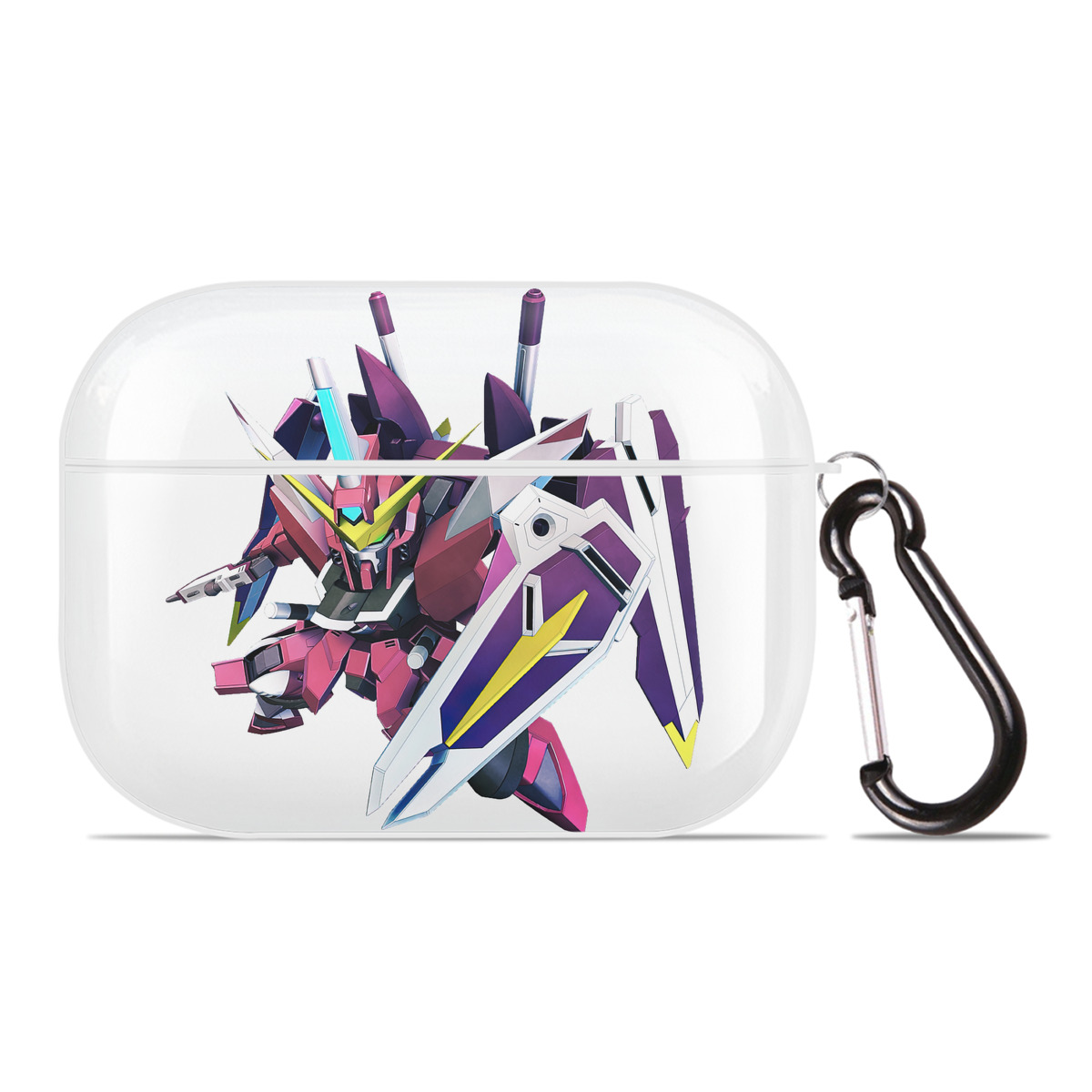 （画像用） 機動戦士ガンダム Mobile Suit Gundam 【AirPods Pro用】ハードシェル保護ケース 耐衝撃・防指紋・カラビナ付き商品仕様