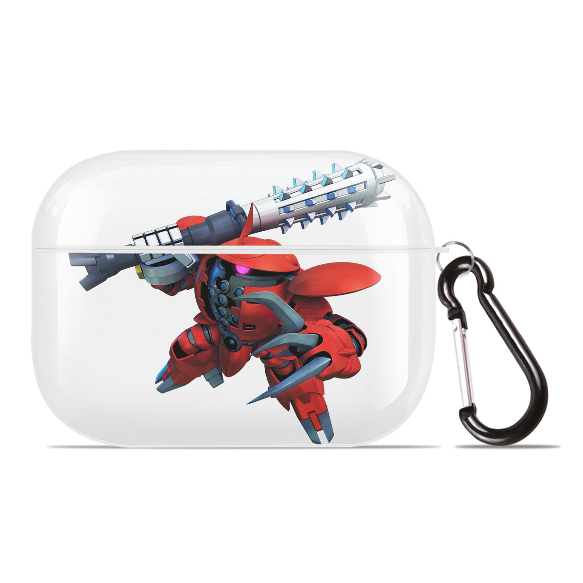 （画像用） 機動戦士ガンダム Mobile Suit Gundam 【AirPods Pro用】ハードシェル保護ケース 耐衝撃・防指紋・カラビナ付き商品仕様