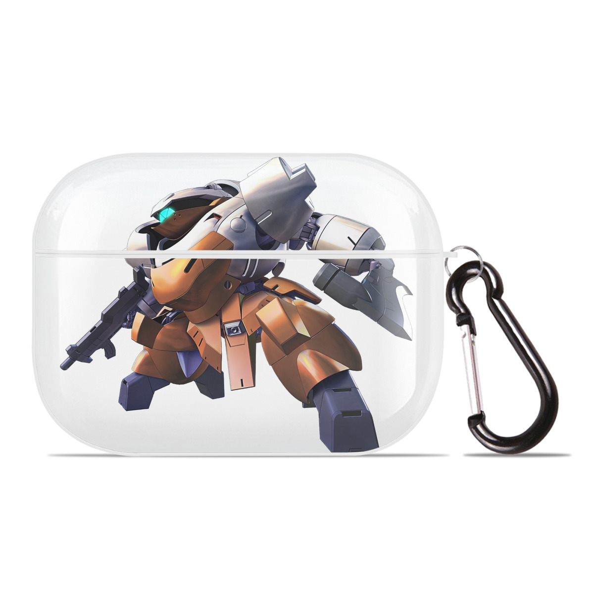 （画像用） 機動戦士ガンダム Mobile Suit Gundam 【AirPods Pro用】ハードシェル保護ケース 耐衝撃・防指紋・カラビナ付き商品仕様