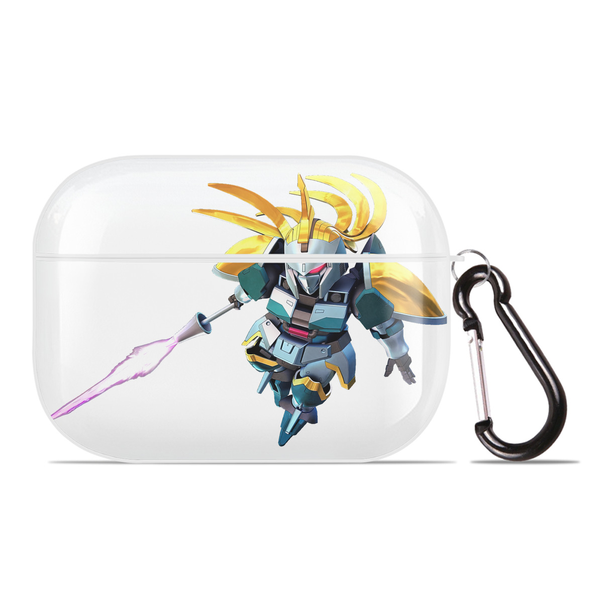 （画像用） 機動戦士ガンダム Mobile Suit Gundam 【AirPods Pro用】ハードシェル保護ケース 耐衝撃・防指紋・カラビナ付き商品仕様