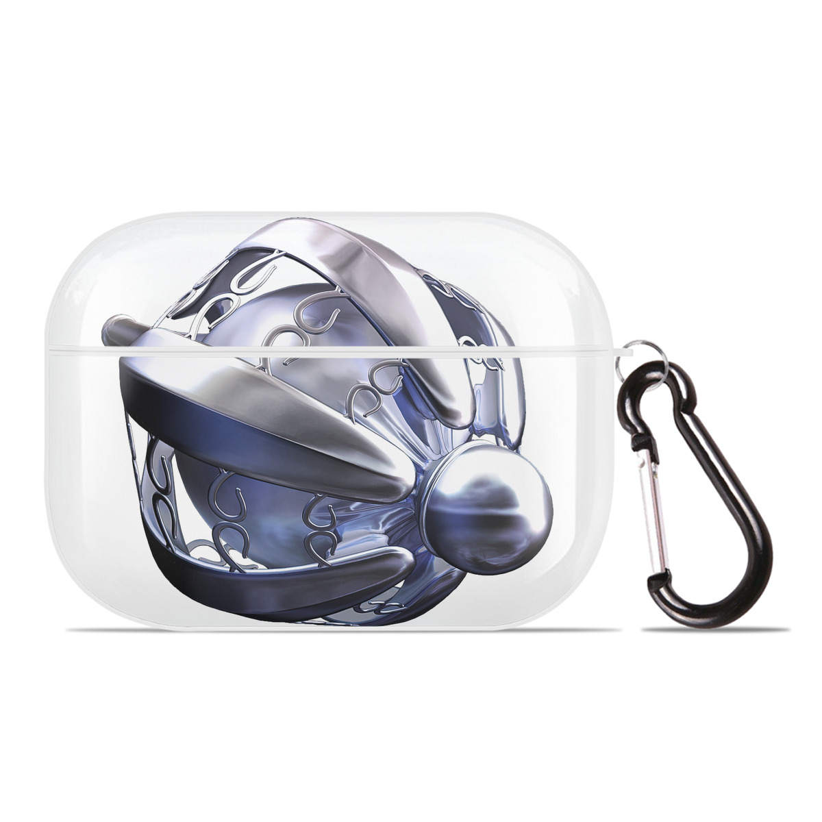 （画像用） 機動戦士ガンダム Mobile Suit Gundam 【AirPods Pro用】ハードシェル保護ケース 耐衝撃・防指紋・カラビナ付き商品仕様