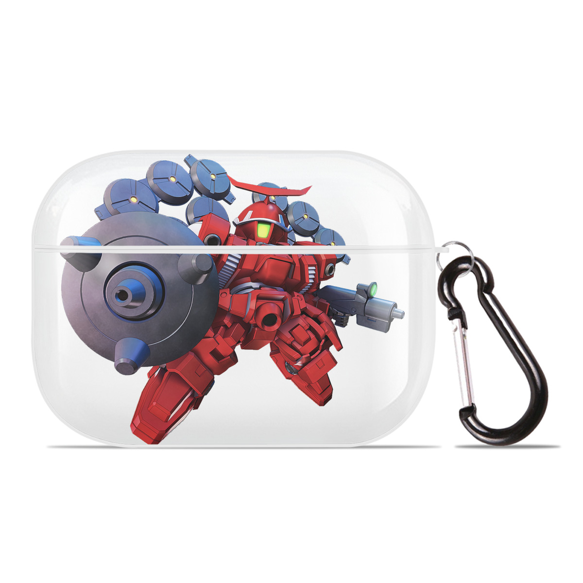 （画像用） 機動戦士ガンダム Mobile Suit Gundam 【AirPods Pro用】ハードシェル保護ケース 耐衝撃・防指紋・カラビナ付き商品仕様