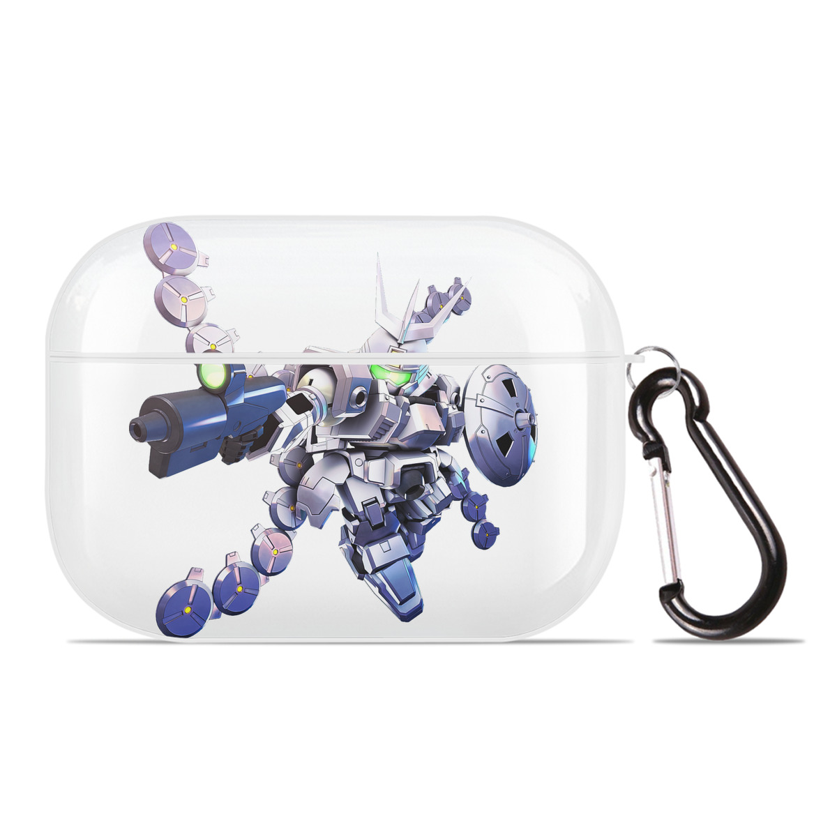 （画像用） 機動戦士ガンダム Mobile Suit Gundam 【AirPods Pro用】ハードシェル保護ケース 耐衝撃・防指紋・カラビナ付き商品仕様
