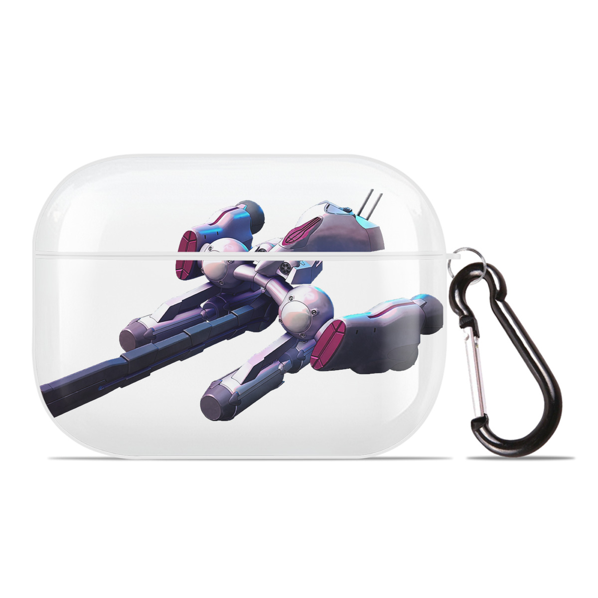 （画像用） 機動戦士ガンダム Mobile Suit Gundam 【AirPods Pro用】ハードシェル保護ケース 耐衝撃・防指紋・カラビナ付き商品仕様