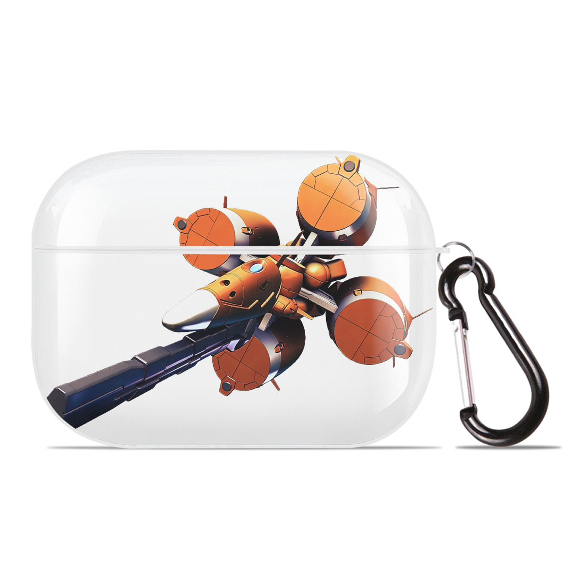（画像用） 機動戦士ガンダム Mobile Suit Gundam 【AirPods Pro用】ハードシェル保護ケース 耐衝撃・防指紋・カラビナ付き商品仕様