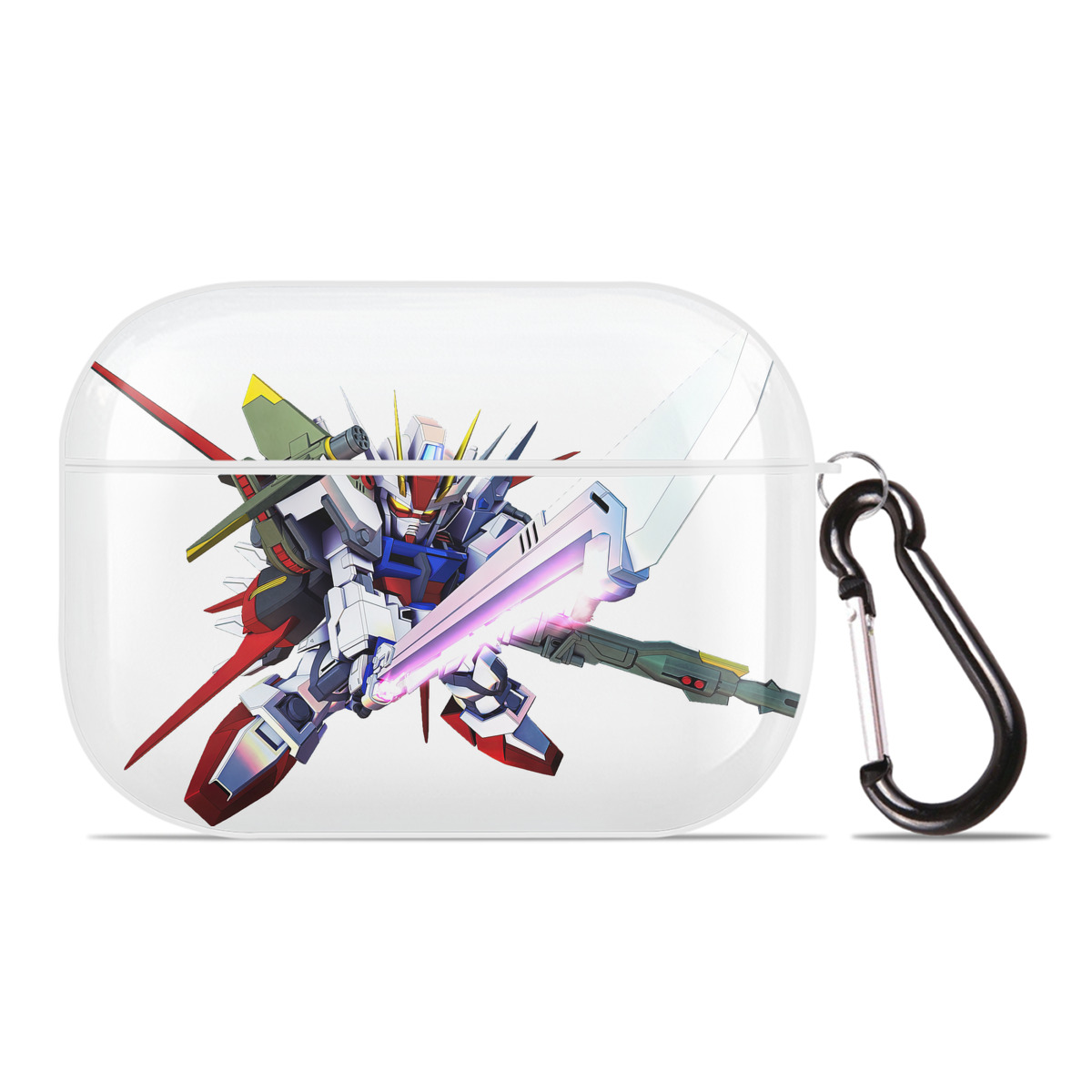 （画像用） 機動戦士ガンダム Mobile Suit Gundam 【AirPods Pro用】ハードシェル保護ケース 耐衝撃・防指紋・カラビナ付き商品仕様