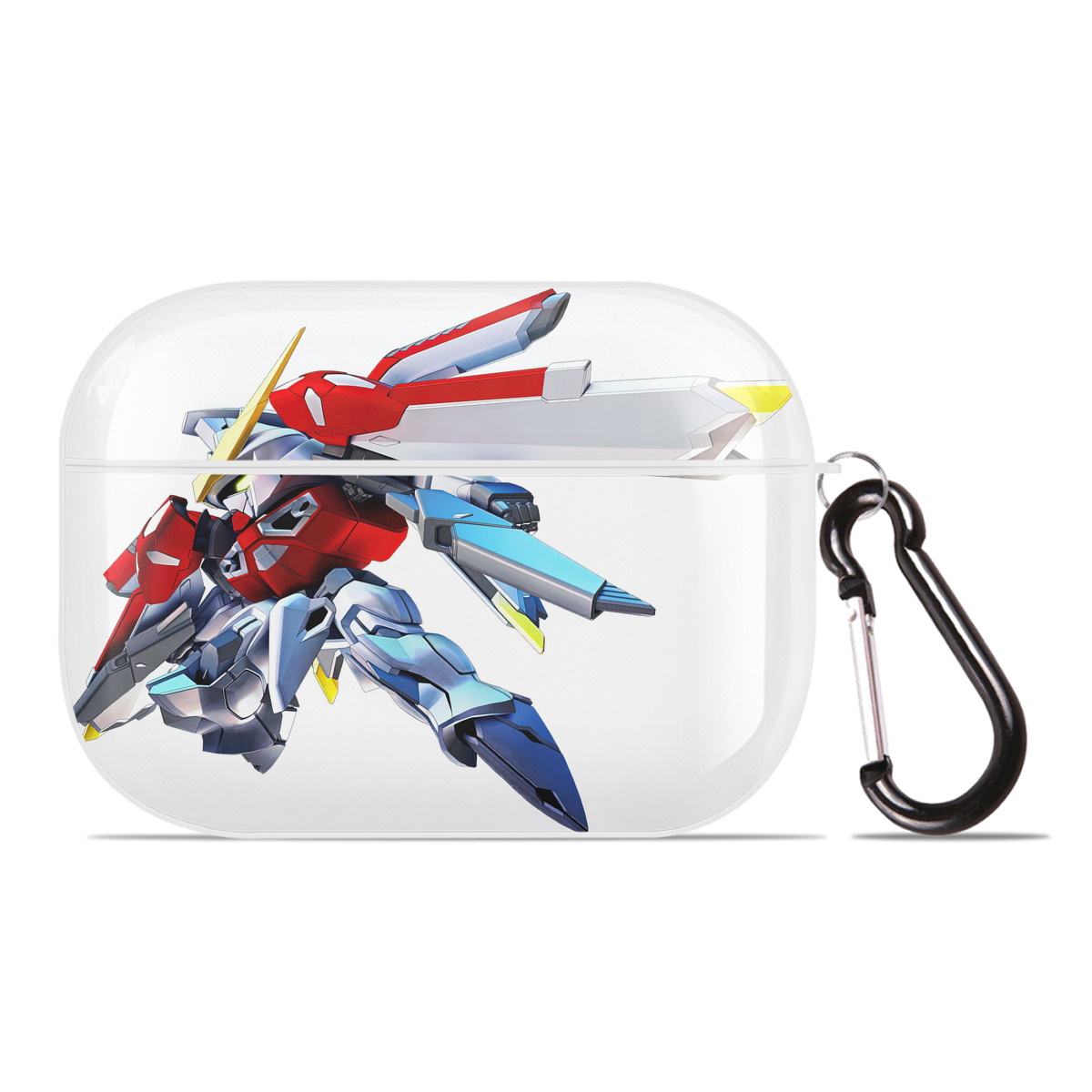 （画像用） 機動戦士ガンダム Mobile Suit Gundam 【AirPods Pro用】ハードシェル保護ケース 耐衝撃・防指紋・カラビナ付き商品仕様