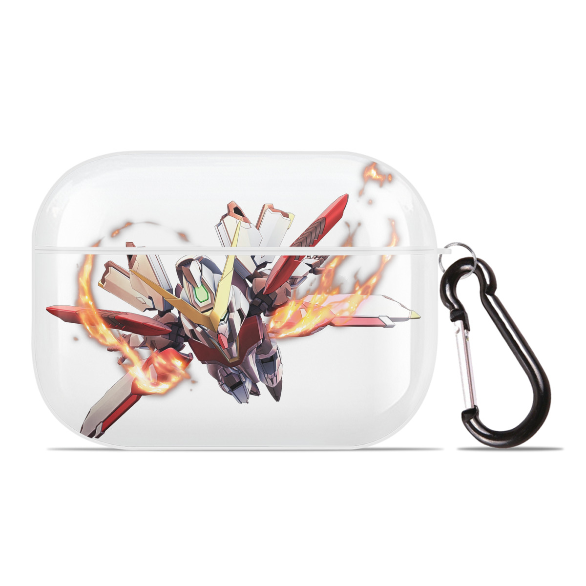 （画像用） 機動戦士ガンダム Mobile Suit Gundam 【AirPods Pro用】ハードシェル保護ケース 耐衝撃・防指紋・カラビナ付き商品仕様
