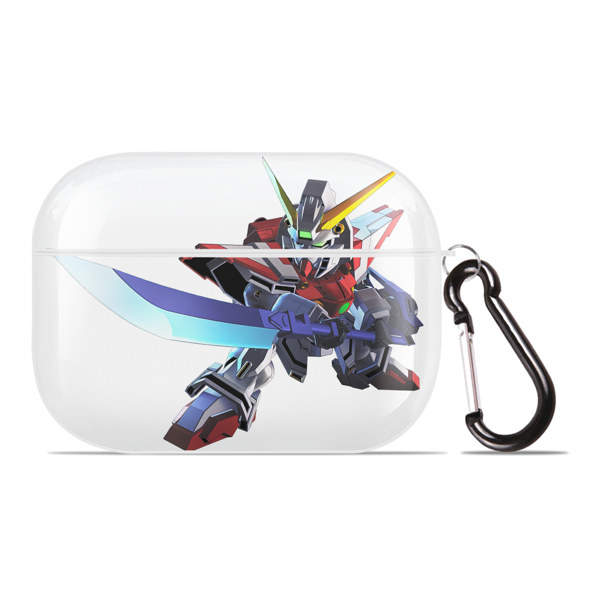 （画像用） 機動戦士ガンダム Mobile Suit Gundam 【AirPods Pro用】ハードシェル保護ケース 耐衝撃・防指紋・カラビナ付き商品仕様