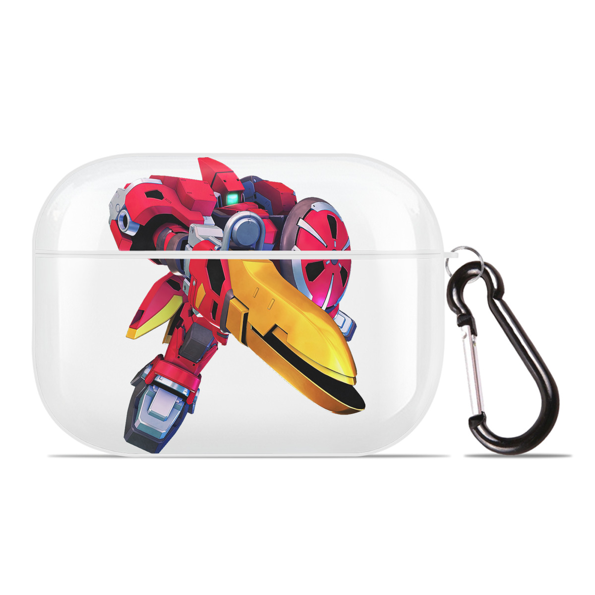（画像用） 機動戦士ガンダム Mobile Suit Gundam 【AirPods Pro用】ハードシェル保護ケース 耐衝撃・防指紋・カラビナ付き商品仕様