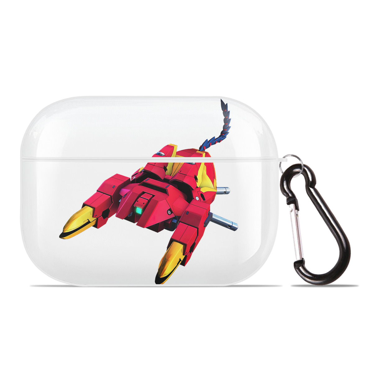 （画像用） 機動戦士ガンダム Mobile Suit Gundam 【AirPods Pro用】ハードシェル保護ケース 耐衝撃・防指紋・カラビナ付き商品仕様