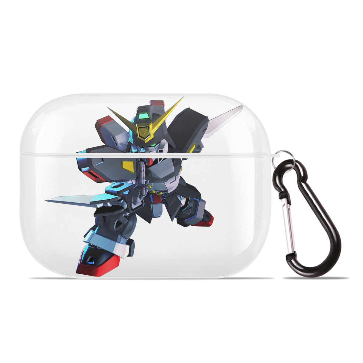 （画像用） 機動戦士ガンダム Mobile Suit Gundam 【AirPods Pro用】ハードシェル保護ケース 耐衝撃・防指紋・カラビナ付き商品仕様