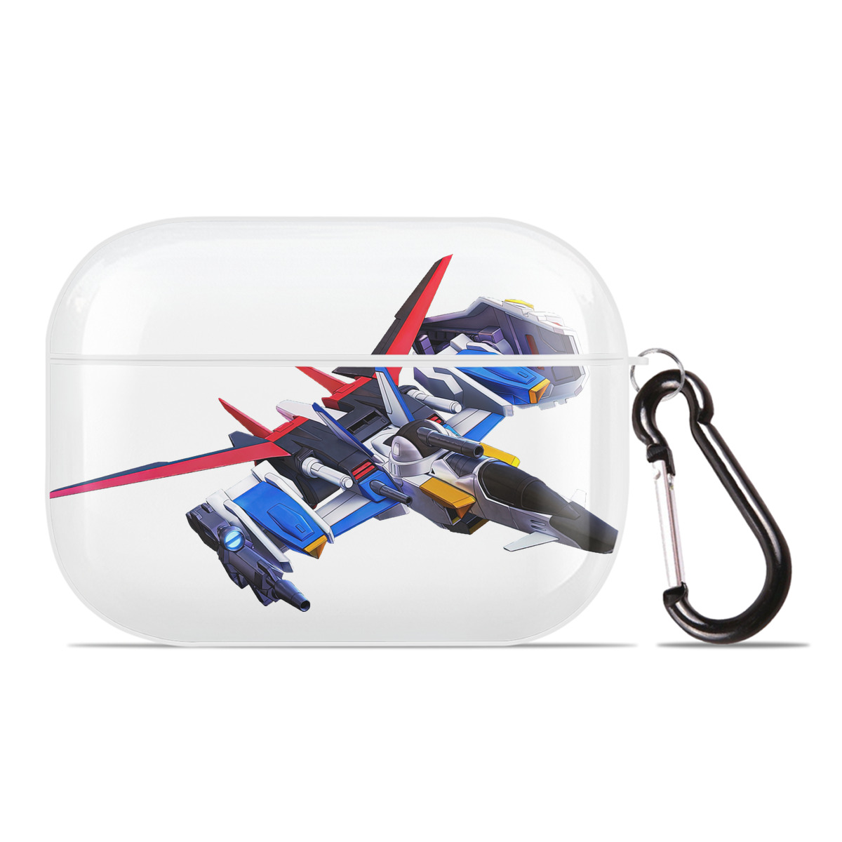（画像用） 機動戦士ガンダム Mobile Suit Gundam 【AirPods Pro用】ハードシェル保護ケース 耐衝撃・防指紋・カラビナ付き商品仕様