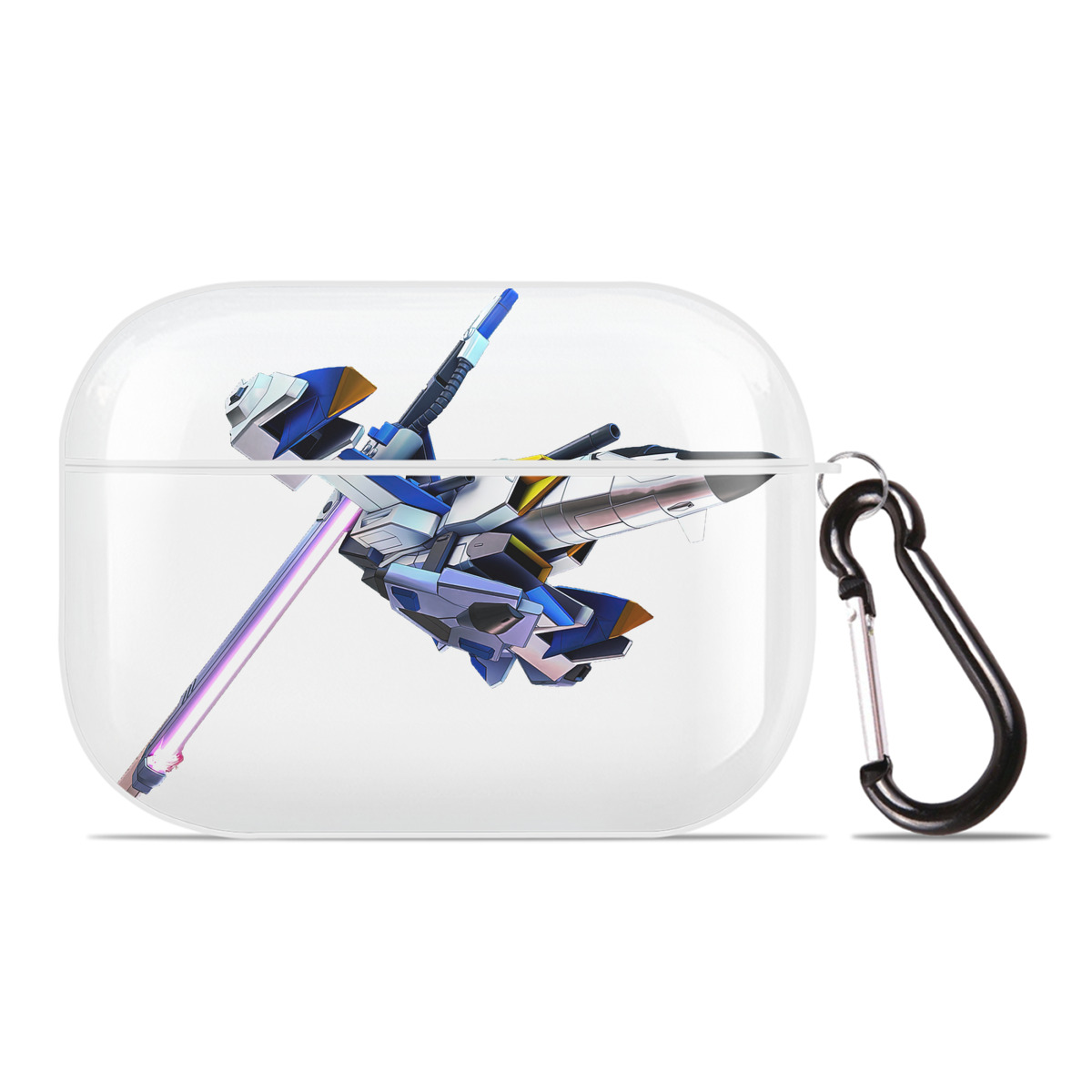 （画像用） 機動戦士ガンダム Mobile Suit Gundam 【AirPods Pro用】ハードシェル保護ケース 耐衝撃・防指紋・カラビナ付き商品仕様