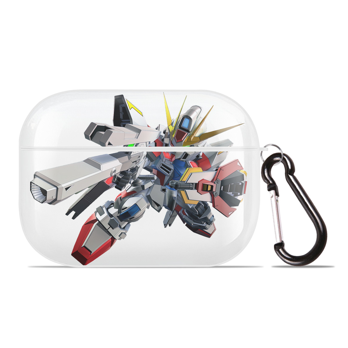 （画像用） 機動戦士ガンダム Mobile Suit Gundam 【AirPods Pro用】ハードシェル保護ケース 耐衝撃・防指紋・カラビナ付き商品仕様