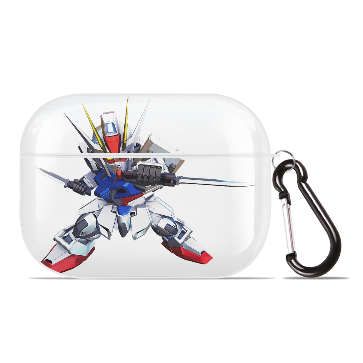 （画像用） 機動戦士ガンダム Mobile Suit Gundam 【AirPods Pro用】ハードシェル保護ケース 耐衝撃・防指紋・カラビナ付き商品仕様