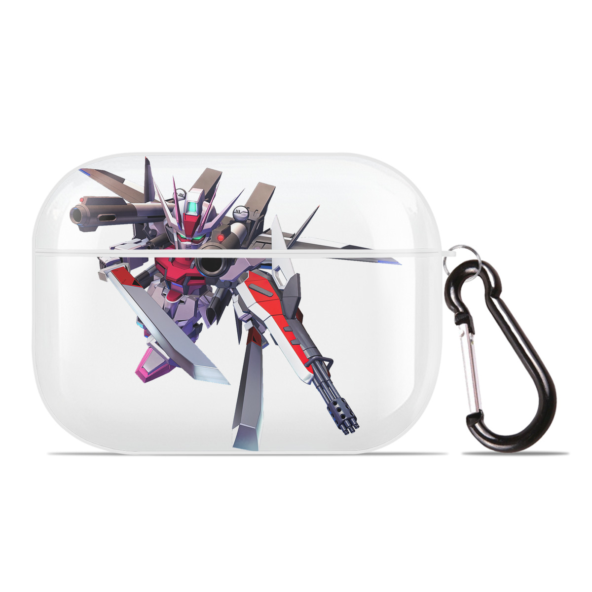 （画像用） 機動戦士ガンダム Mobile Suit Gundam 【AirPods Pro用】ハードシェル保護ケース 耐衝撃・防指紋・カラビナ付き商品仕様