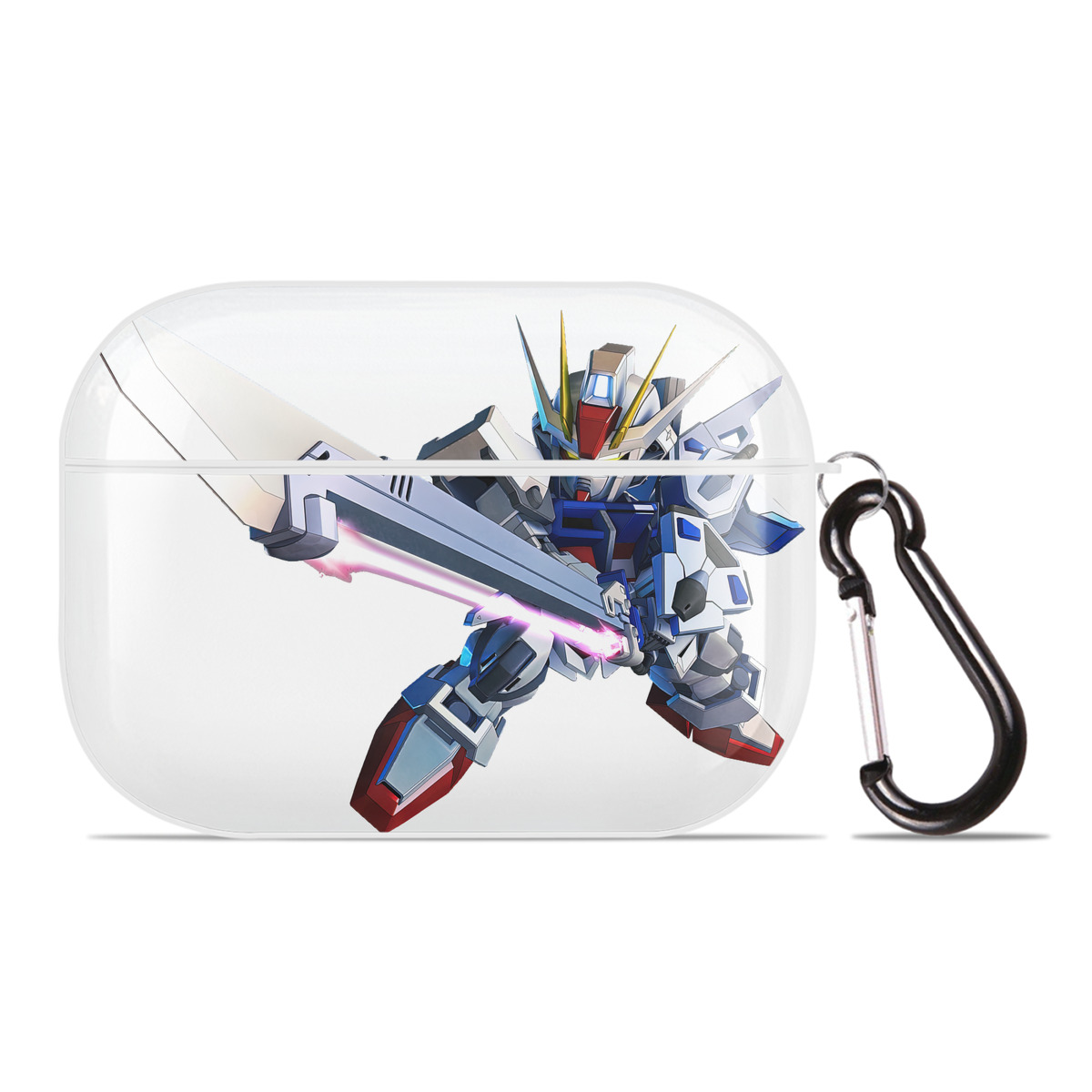 （画像用） 機動戦士ガンダム Mobile Suit Gundam 【AirPods Pro用】ハードシェル保護ケース 耐衝撃・防指紋・カラビナ付き商品仕様