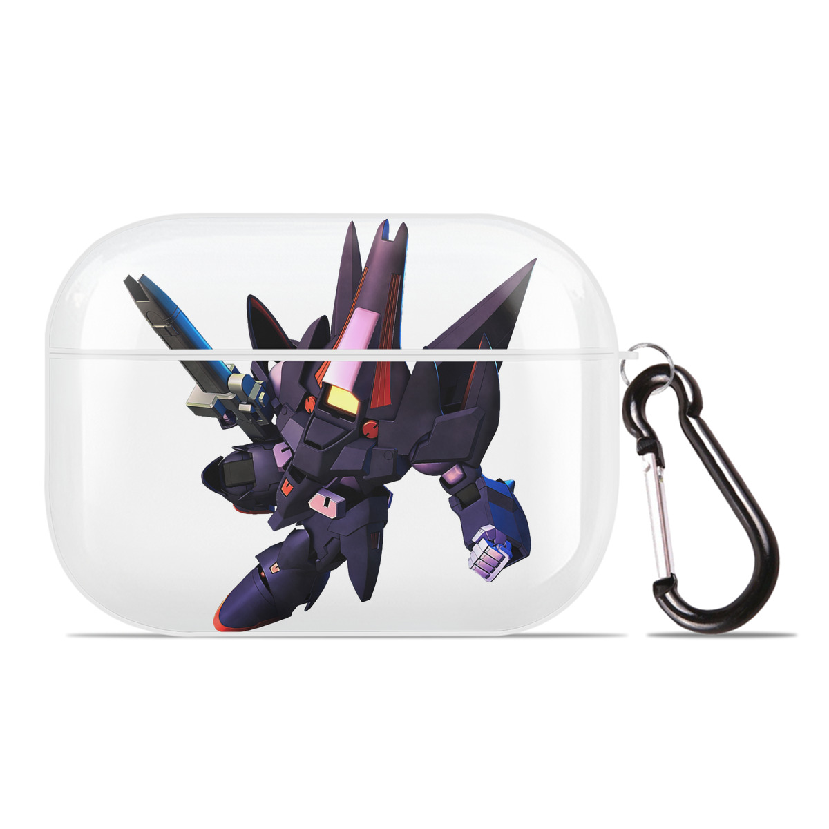 （画像用） 機動戦士ガンダム Mobile Suit Gundam 【AirPods Pro用】ハードシェル保護ケース 耐衝撃・防指紋・カラビナ付き商品仕様