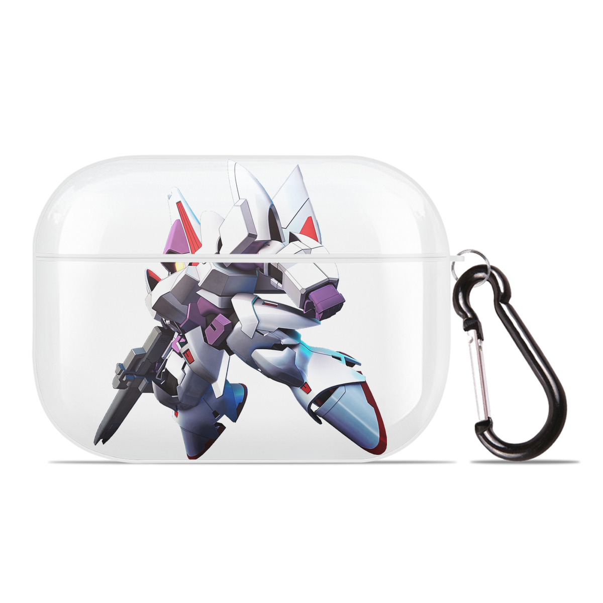 （画像用） 機動戦士ガンダム Mobile Suit Gundam 【AirPods Pro用】ハードシェル保護ケース 耐衝撃・防指紋・カラビナ付き商品仕様