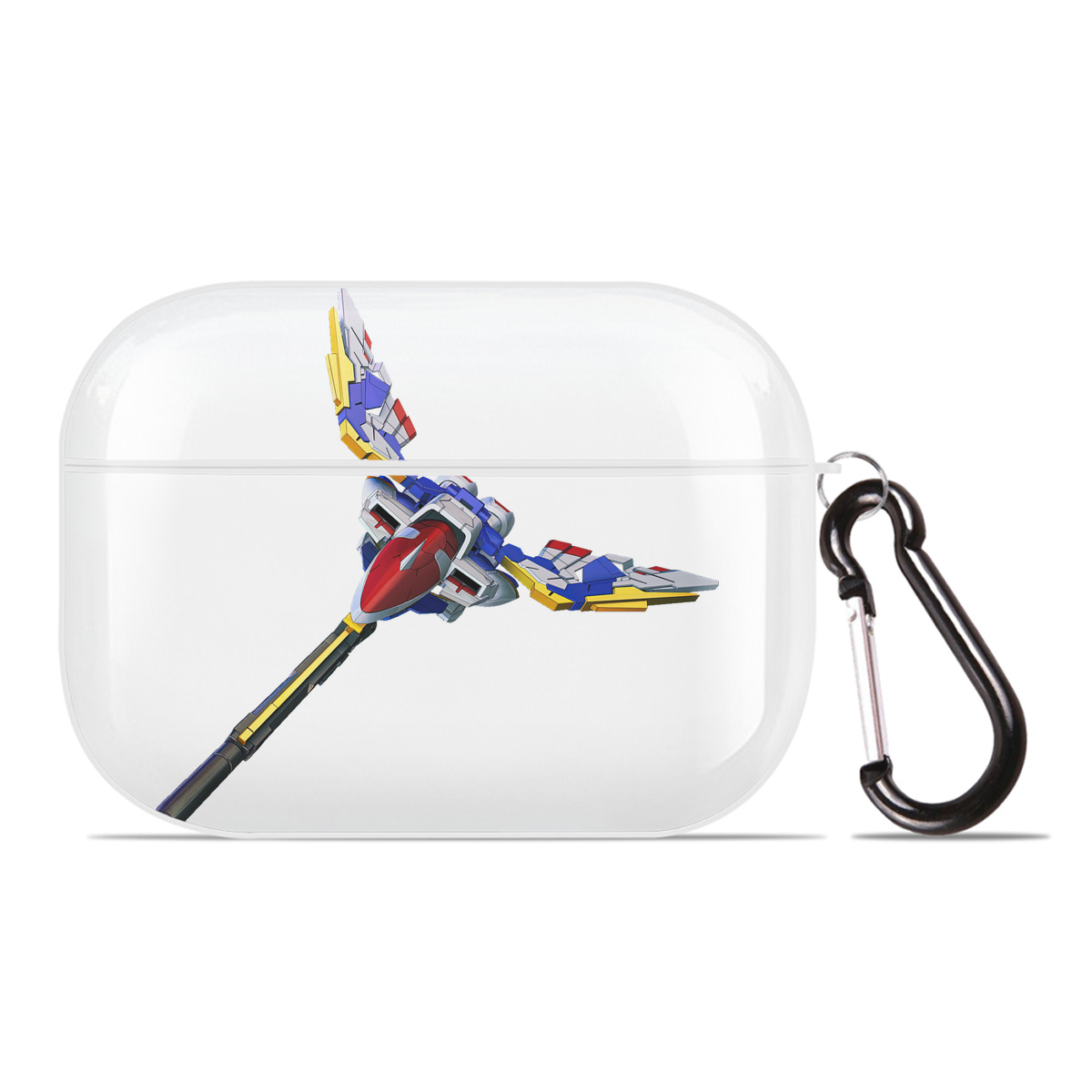 （画像用） 機動戦士ガンダム Mobile Suit Gundam 【AirPods Pro用】ハードシェル保護ケース 耐衝撃・防指紋・カラビナ付き商品仕様